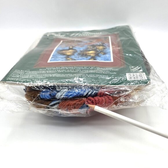 Vtg Elsa Williams 2000 Reflections Of An October Afternoon Needlepoint Kit#06422 - Picture 5 of 5